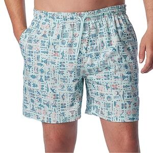 Columbia Swim Trunks PFG Omni Shade Rambler Shorts Size XXL New